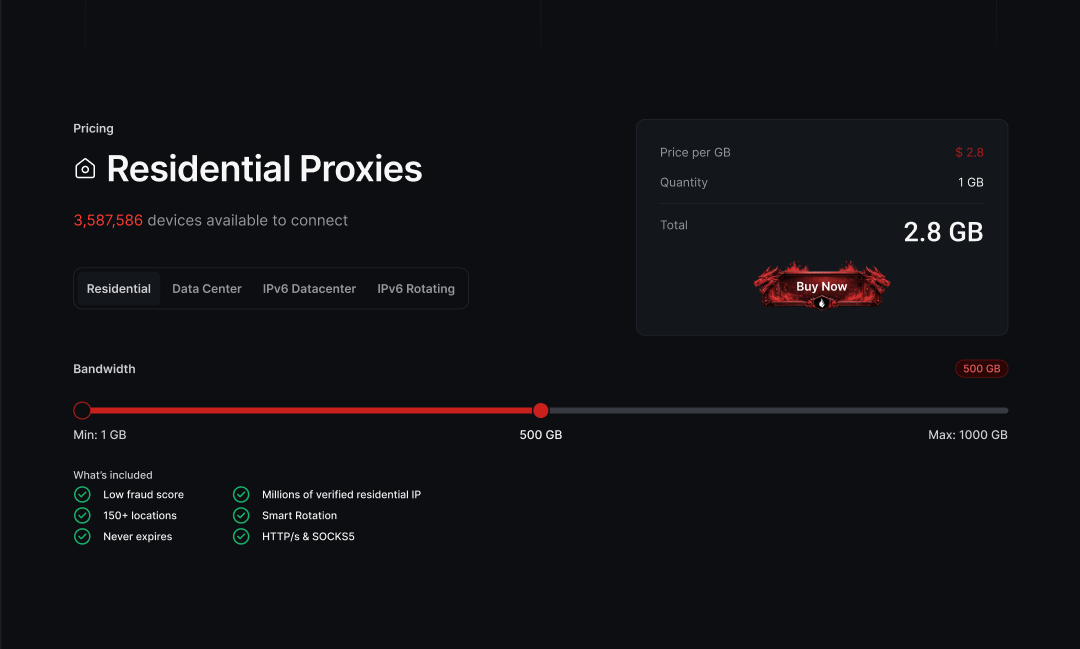 Proxy Configuration